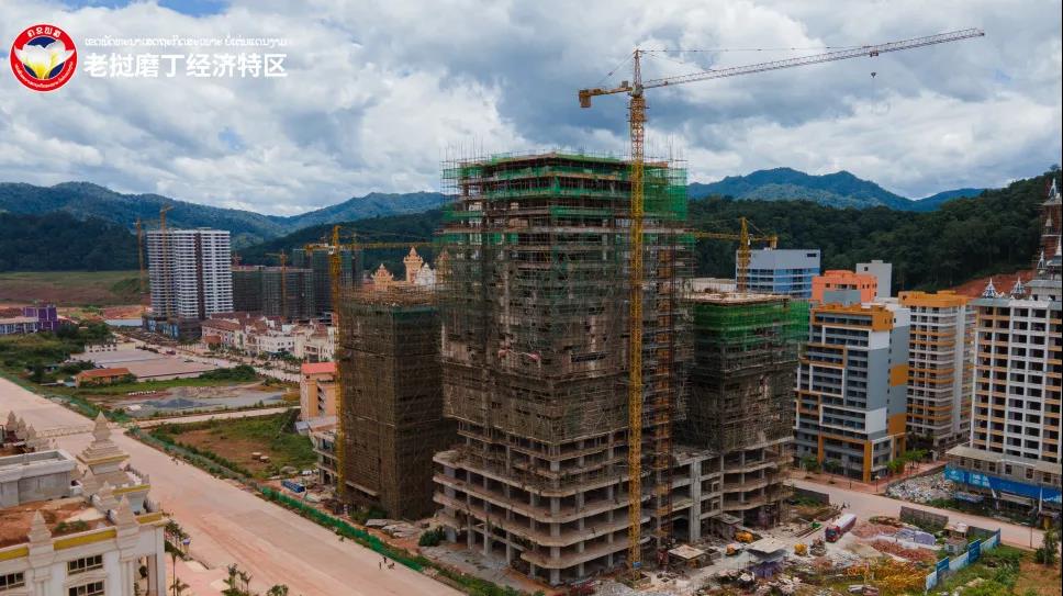 老挝磨丁经济特区最新建设场景 lao borten special economic zone 六