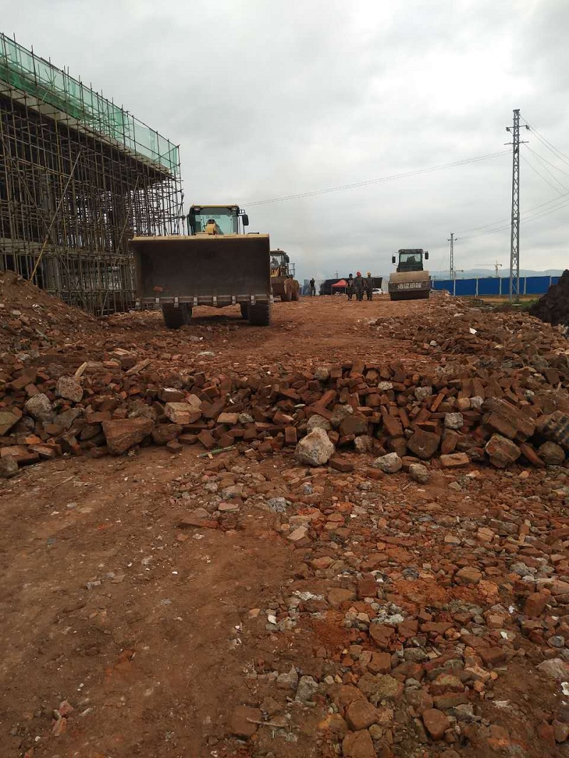 展示中心及样板区土方回填